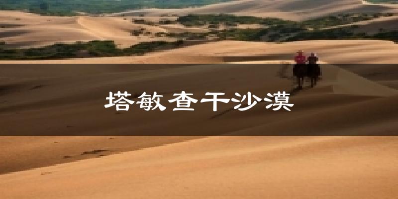 塔敏查干沙漠今日天气